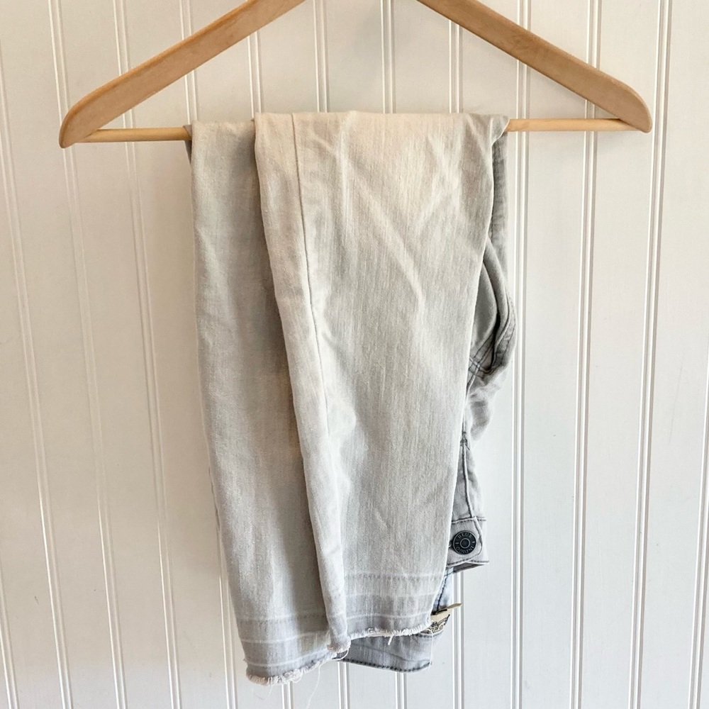 Maternity Gray Skinny Jeans